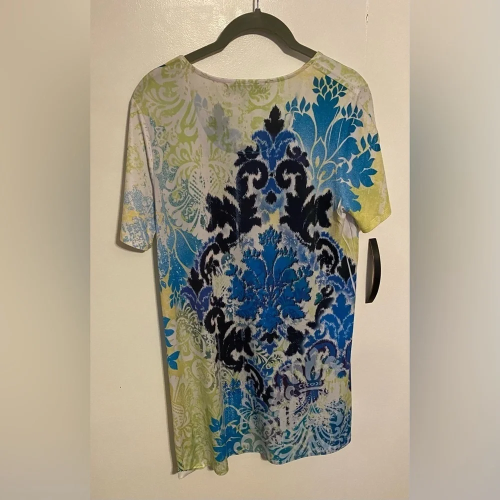 Laura Ashley Short Sleeve Top, M - Picture 2 of 5